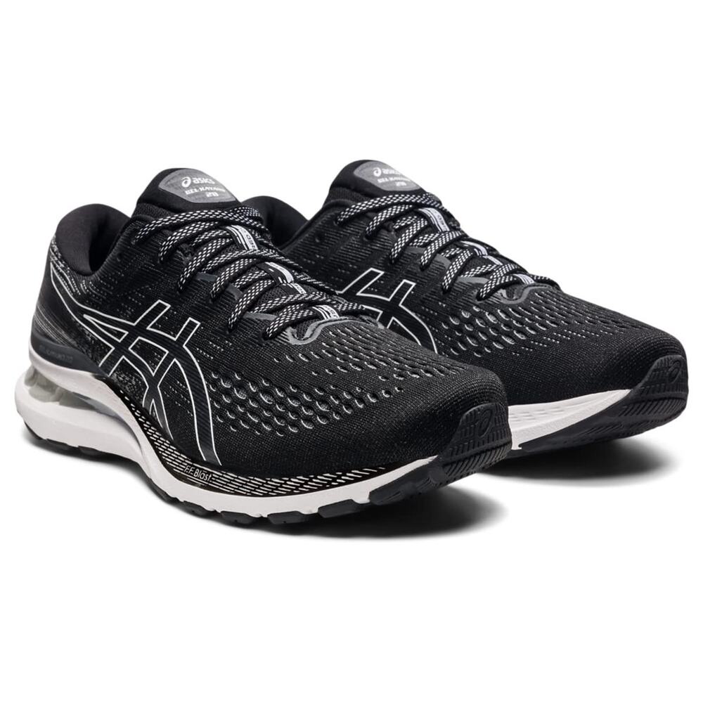 Asics Men's Gel Kayano 28 Running Shoes Black/White 12.5 M
